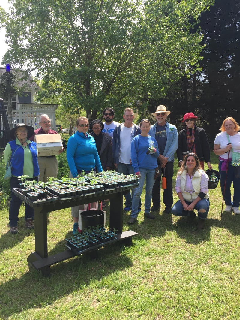 Brie speaks at garden symposium