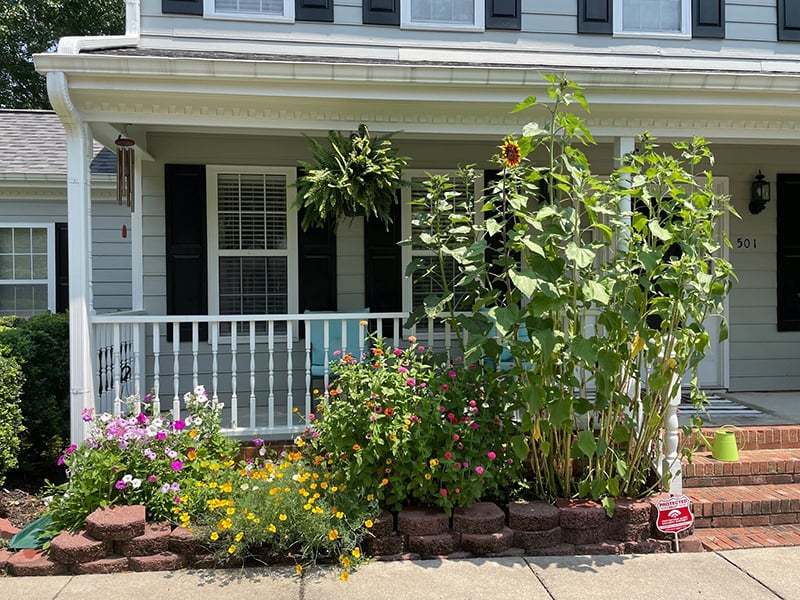 front yard flower garden Soil3 Jonathan Shives