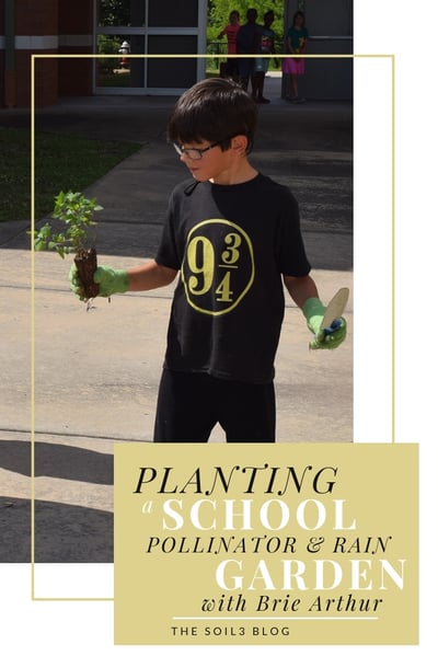 planting a school garden