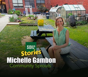 Soil³ Story: The “Compost Queen” Chooses Soil³ for School Donation Gardens