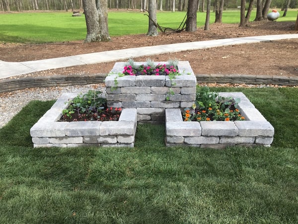 AMG Landscaping and Construction best quality of construction raised bed contest